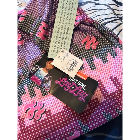 NWT That Girl Lay-Lay Girl's Summer Pajamas PJs Size Medium (7/8) - Picture 4 of 4